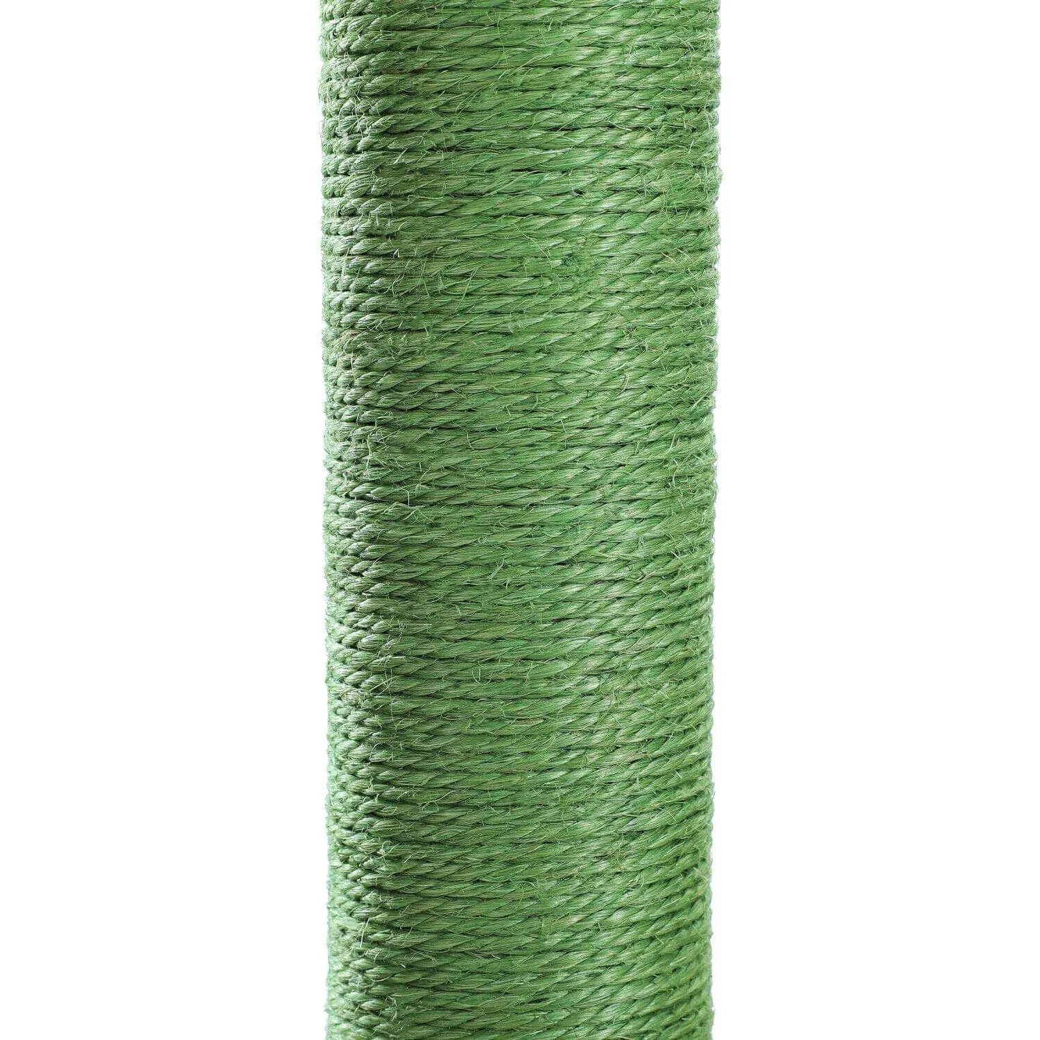 108" Cactus Adjustable Floor to Ceiling Cat Scratching Post / Tree / Pole - Green