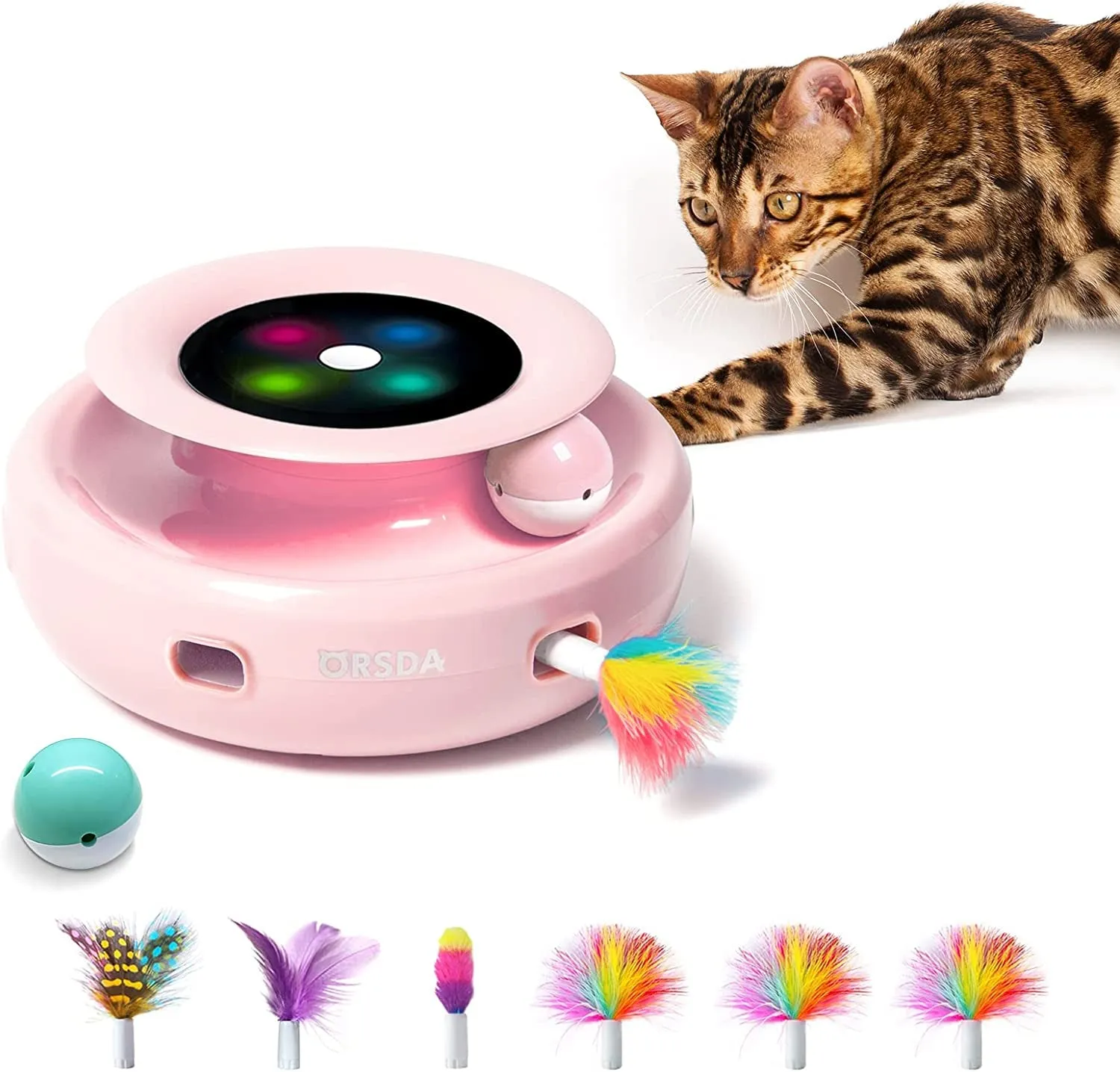 2In1 Interactive Toys for Indoor Cats