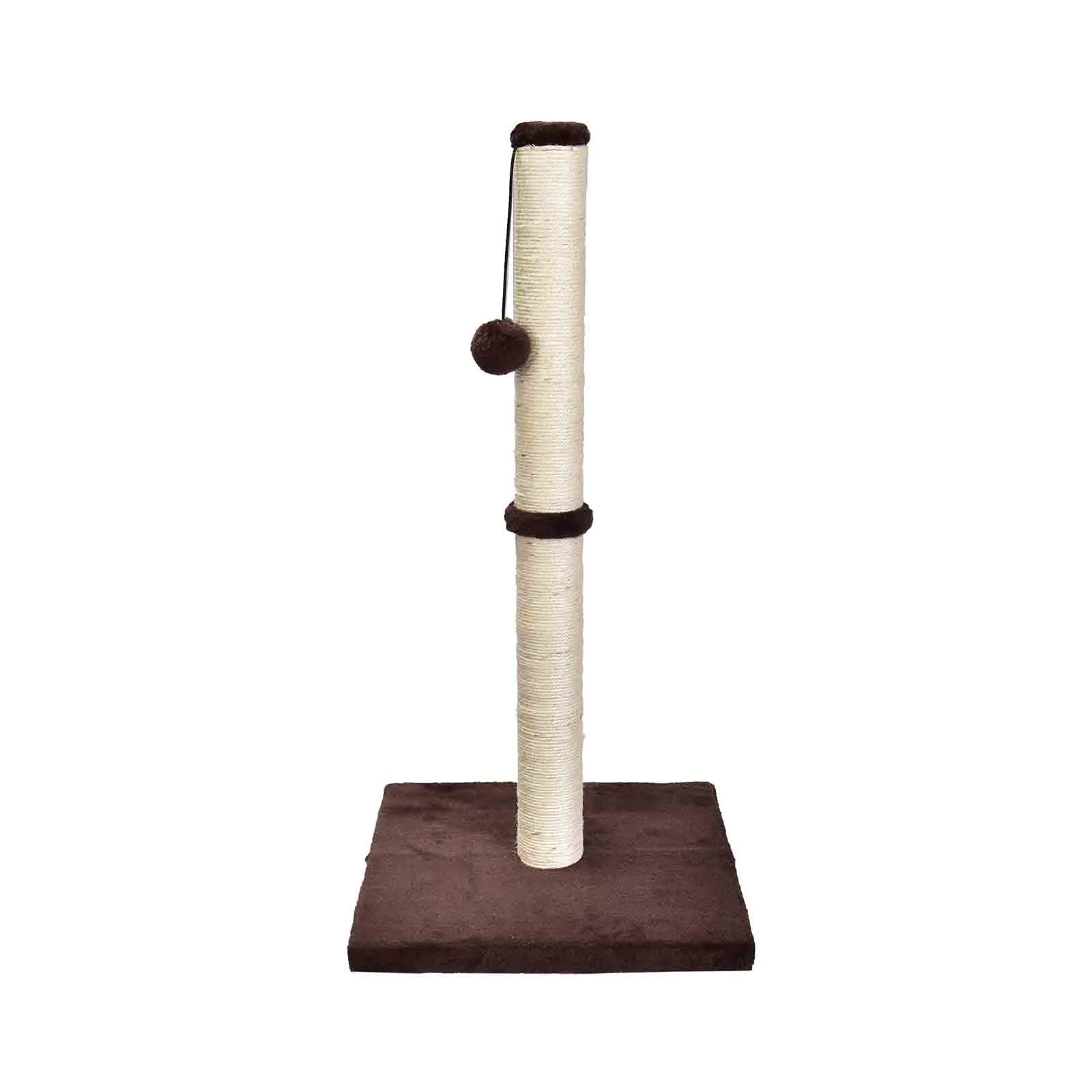 31'' Tall Cat Scratching Post With Hanging Ball for Cats