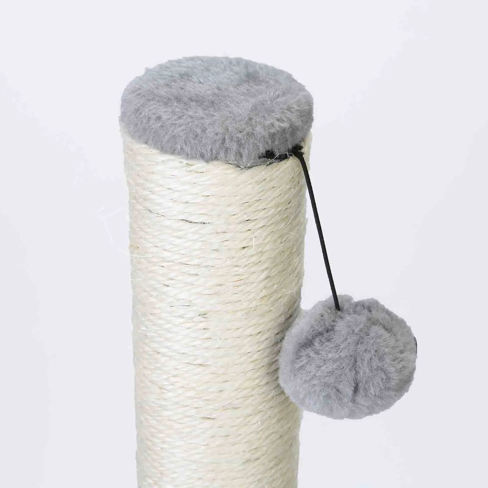 31'' Tall Cat Scratching Post With Hanging Ball for Cats