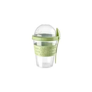 600Ml Transparent Cereal Container With Lid Ap-9199-G