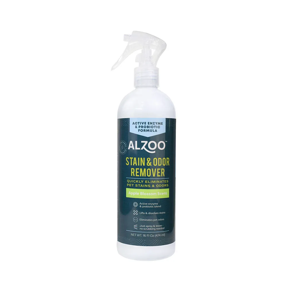 Alzoo Stain & Odor Remover Apple Blossom Scent Spray