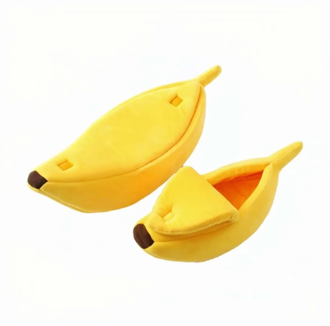 Banana Shape Cat Nest Dog Bed