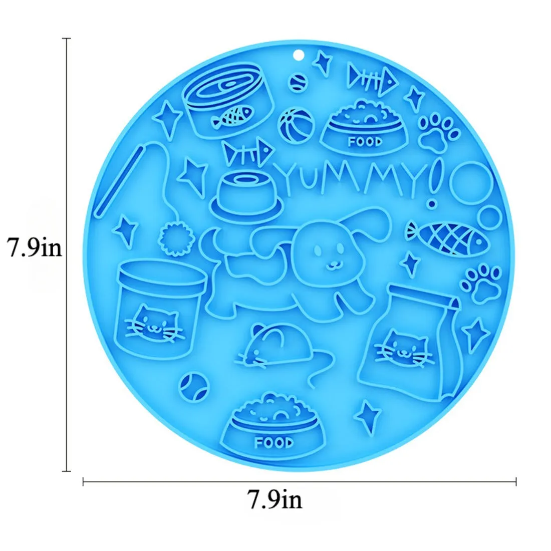 Bowlo - Round Pet Slow Feeder Bowl