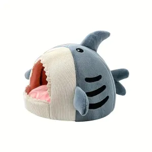 Cartoon Shark Shaped House - Medium