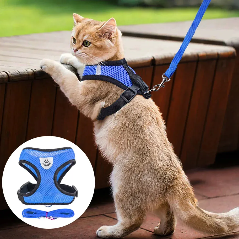 Cat Dog Reflective Harness