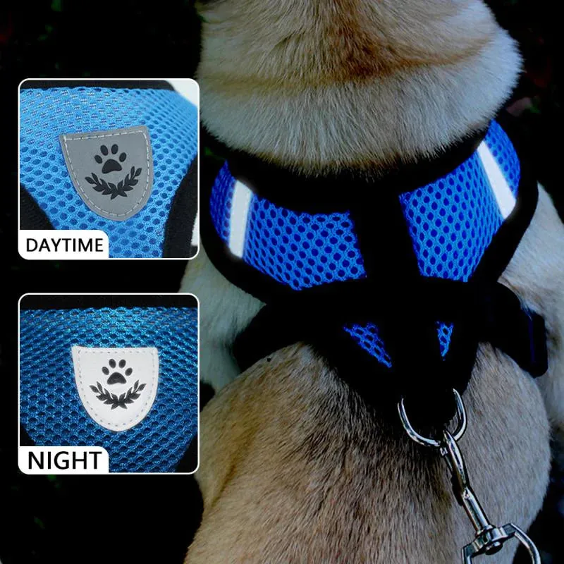 Cat Dog Reflective Harness