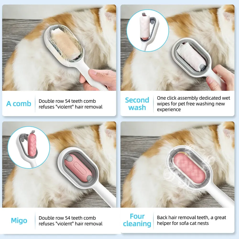 Cat Grooming and Cleaning Brush