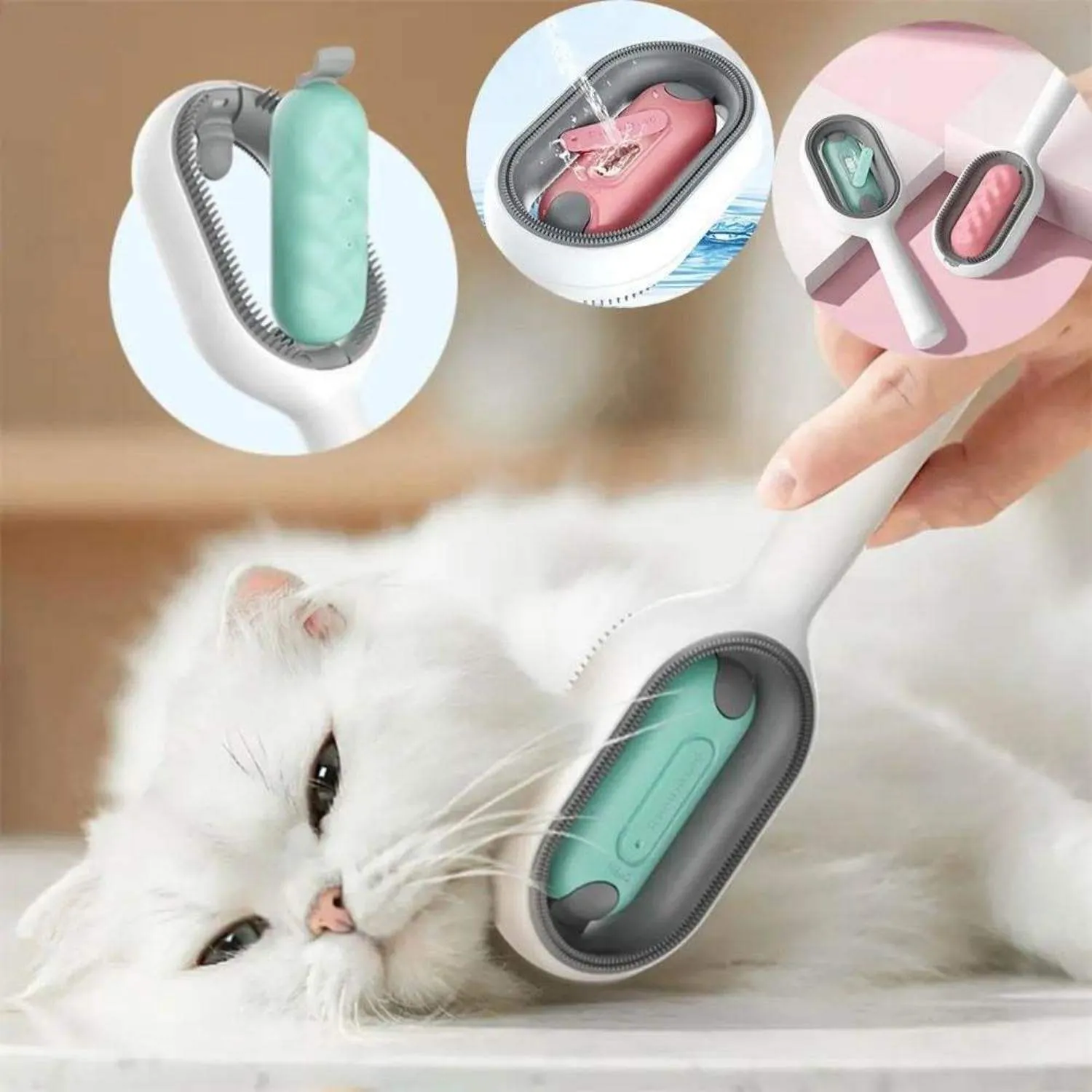 Cat Grooming and Cleaning Brush