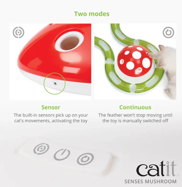 Cat Toy - Catit Senses 2.0 Mushroom Toy