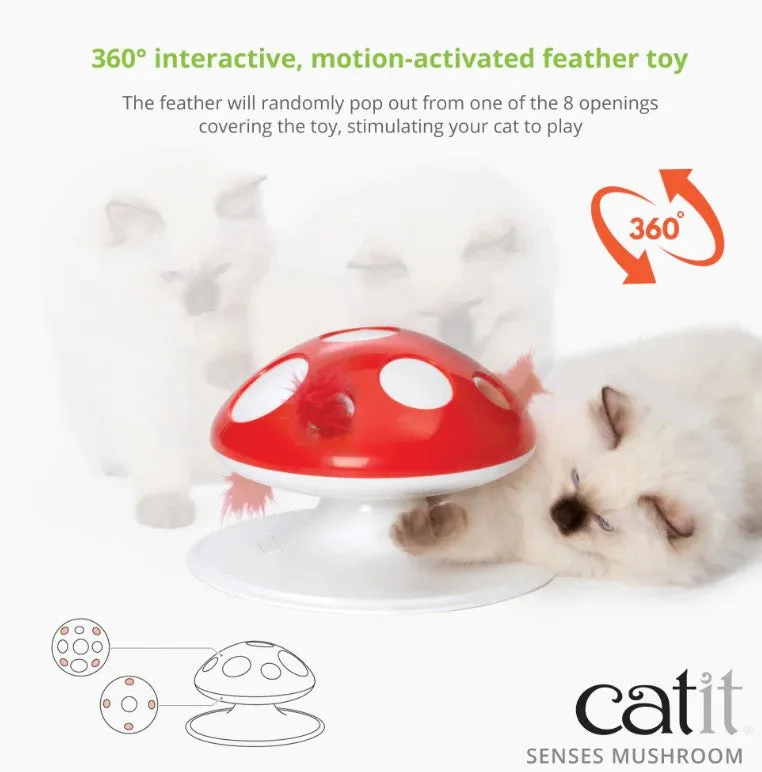 Cat Toy - Catit Senses 2.0 Mushroom Toy