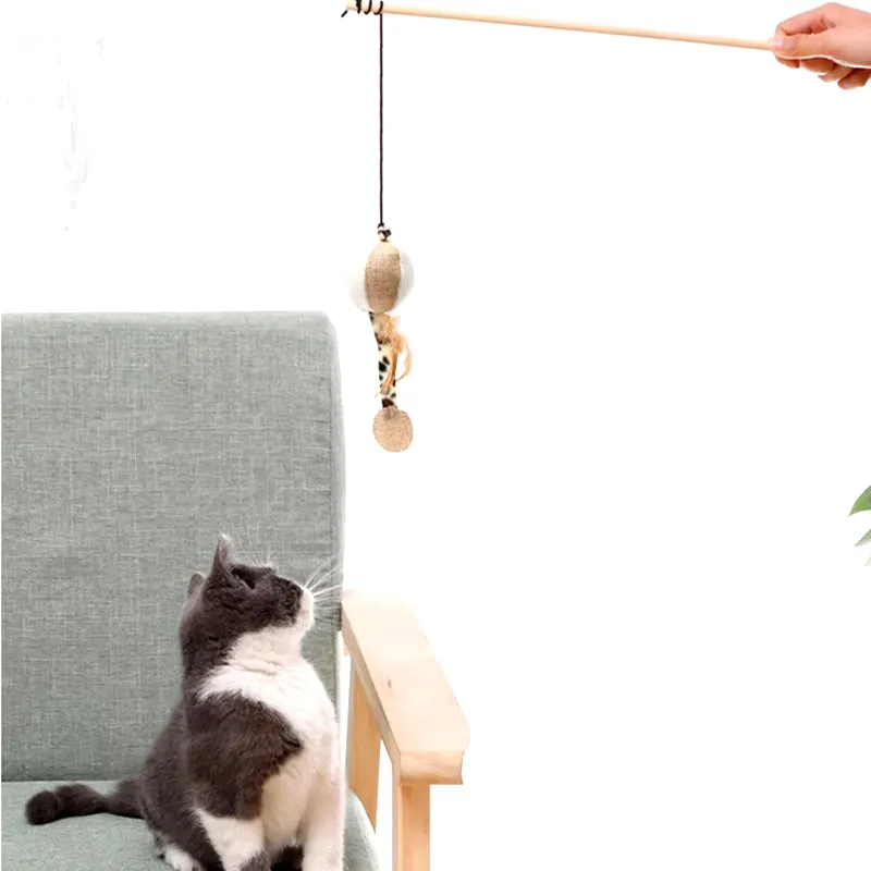 Cat Wand Toy - Meet Feather Flick! 🐾✨