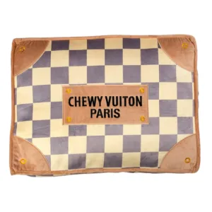 Checker Chewy Vuiton Bed