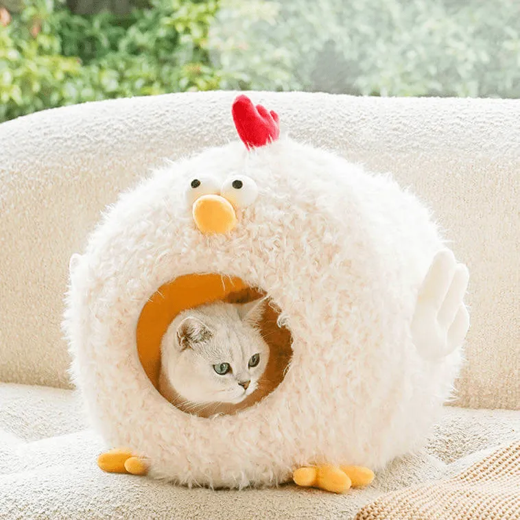 Chick Cluck Pet House Cat Bed Dog Bed