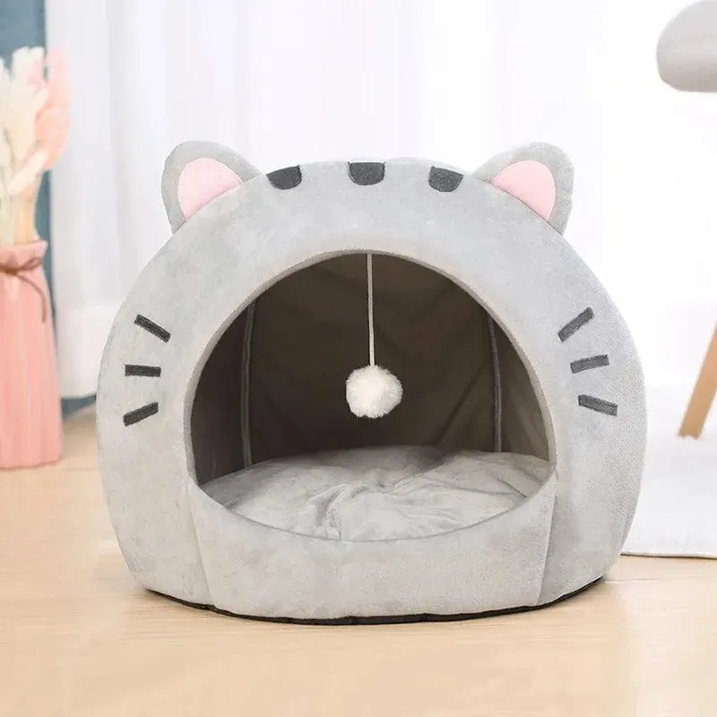 Cozy Pet House for Cats & Small Dogs