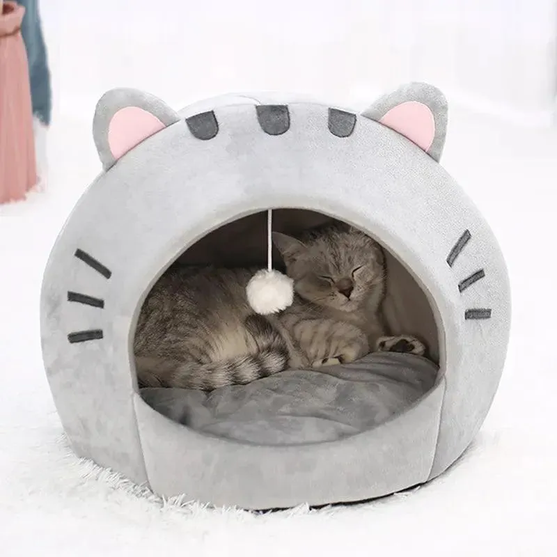 Cozy Pet House for Cats & Small Dogs