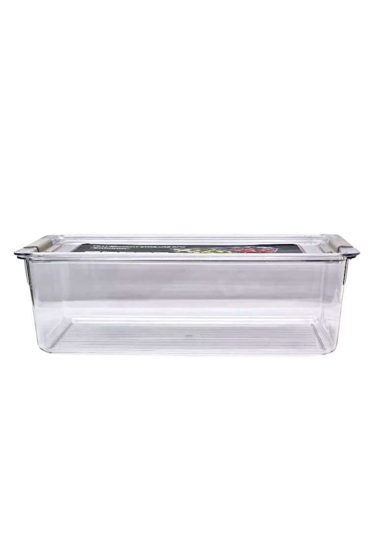 Cuisson PET Fridge Container with Lid and 3 Mini Storage 33 x 17 x 10cm