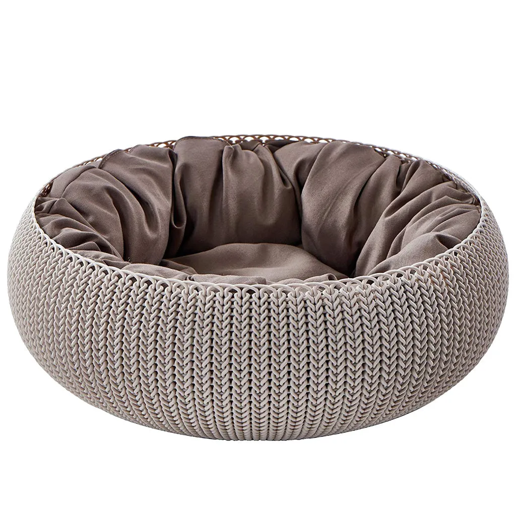 Curver Cozy Pet Bed (Beige)