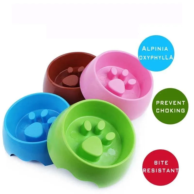 Cute Anti-choke Slow Feeder Bowl for Dogs and Cats