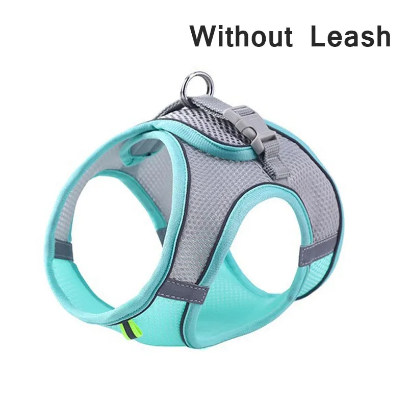 Dog Harness Vest with Leash For Small Dogs Adjustable Pet Chest Strap Harness