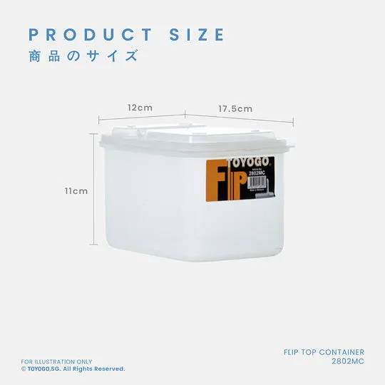 FLIP TOP CONTAINER (2802-MC)