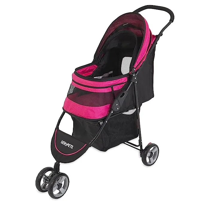 Gen7Pets Regal Plus Dog Stroller - Raspberry Sorbet Pet Stroller