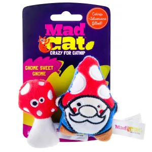 Gnome/Mushroom Mad Cat Catnip Toys, 2 pk