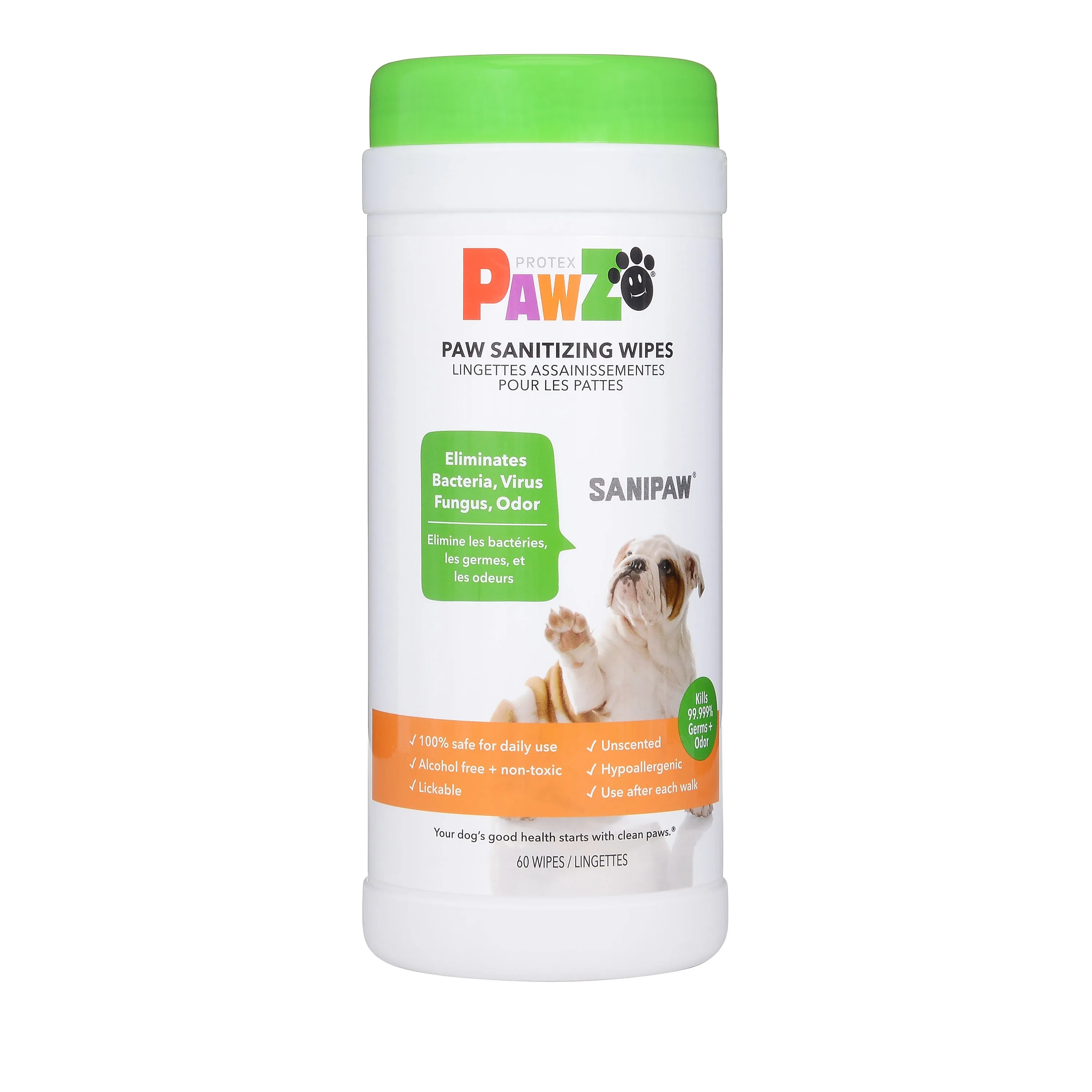 Grooming Wipes & Spray - Sanipaw "Improved Dispenser"