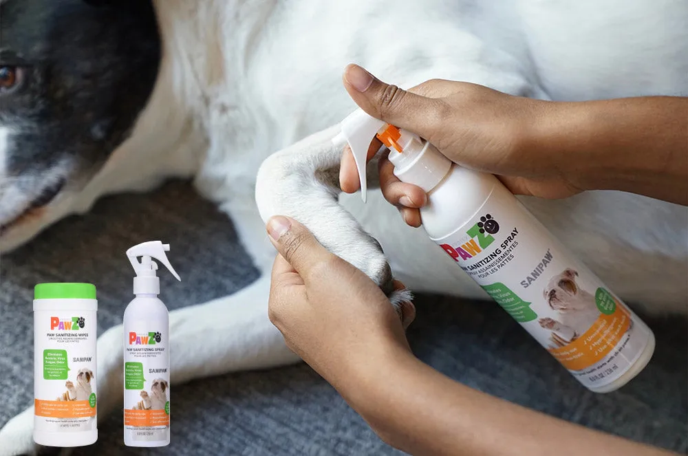 Grooming Wipes & Spray - Sanipaw "Improved Dispenser"