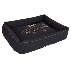 Happy-House Basket Luxury Living (M) Dark Blue