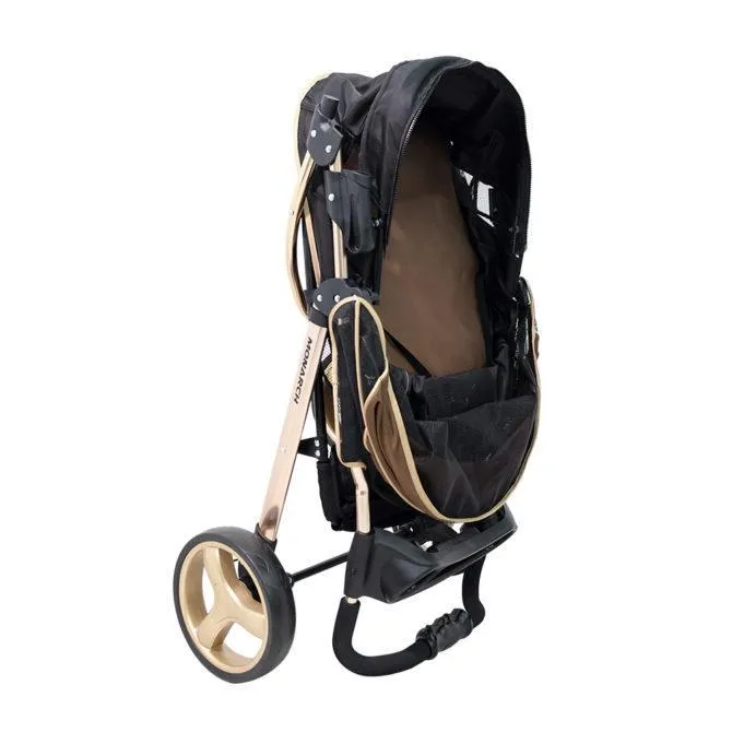 Ibiyaya Monarch Premium Luxury Gold Pet Jogger Stroller