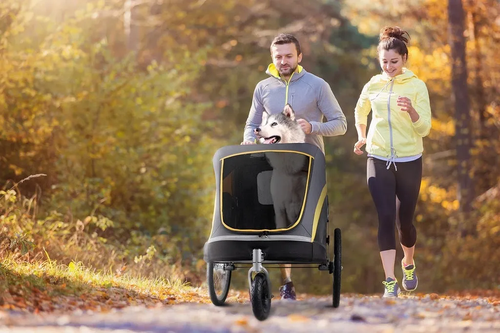 Innopet Hercules 2.0 XL Dog Stroller & Trailer with Free Rain Cover