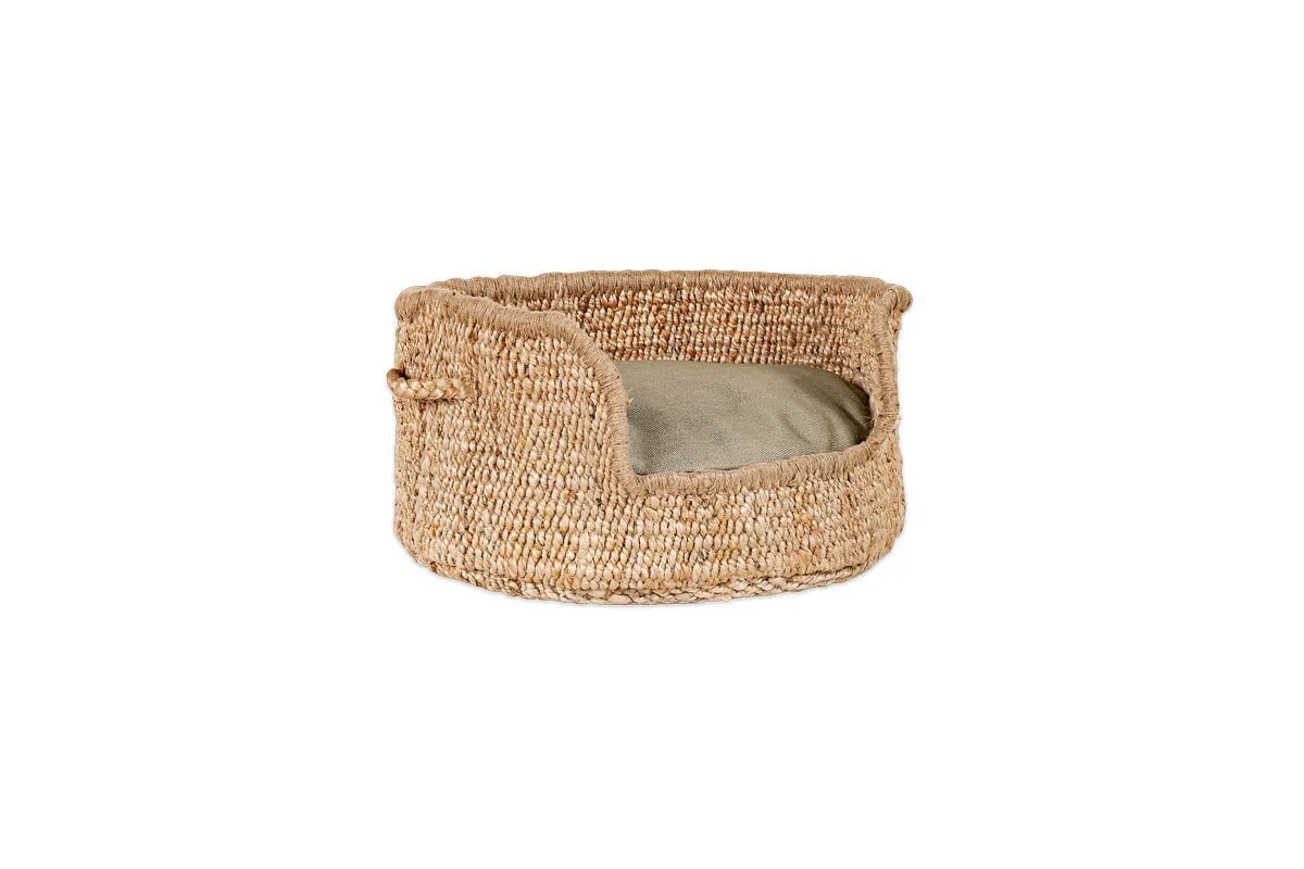 Jaiyuh Hemp Pet Bed - Natural - Small