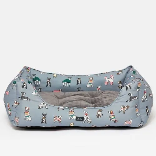 Joules Rainbow Dog Bed - Medium