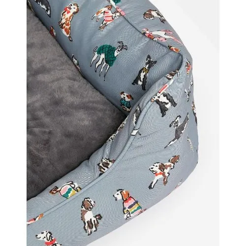 Joules Rainbow Dog Bed - Medium