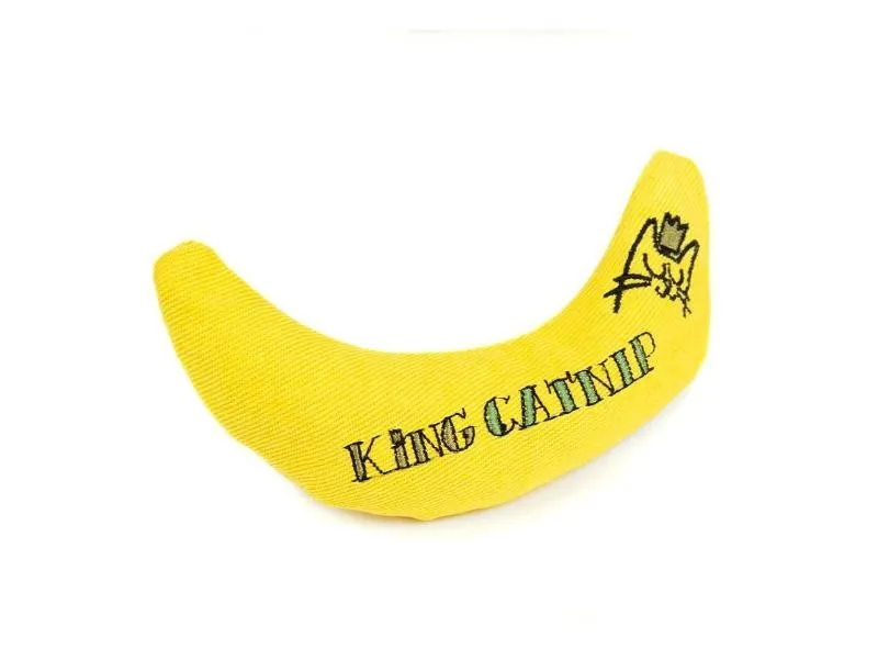 King Catnip Banana Cat Toy