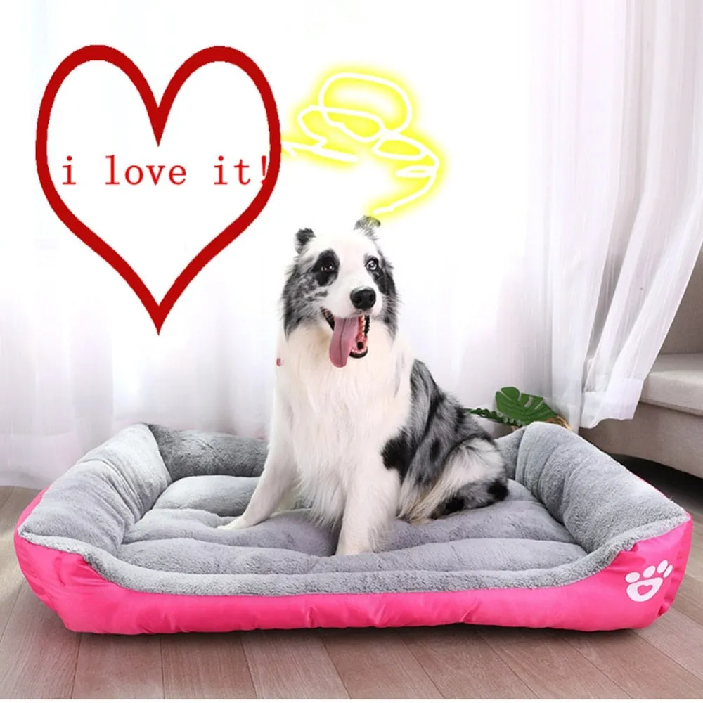 Large Dog Bed Warm Dog House Soft Nest