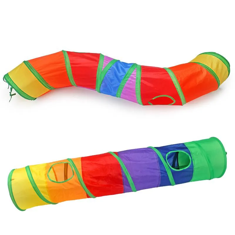 Large Foldable Cat Tunnel - Endless Fun with Your Kitten