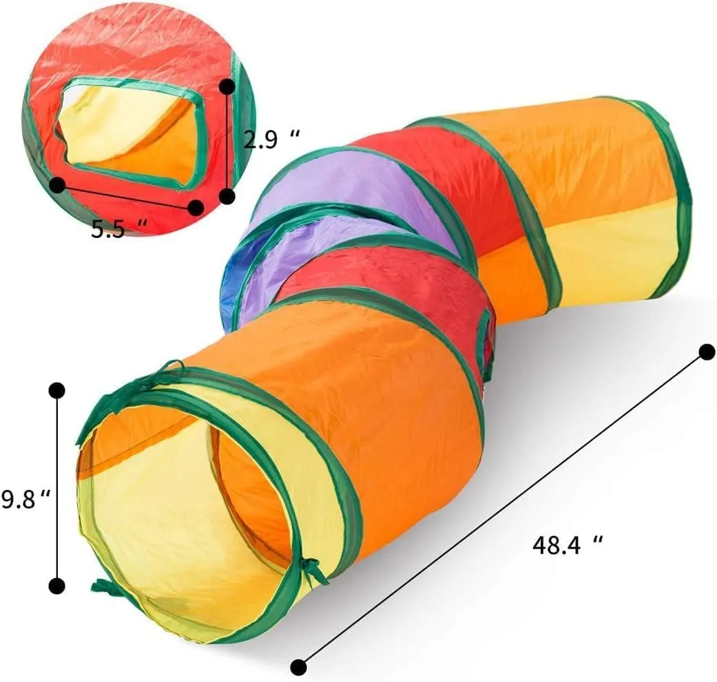 Large Foldable Cat Tunnel - Endless Fun with Your Kitten