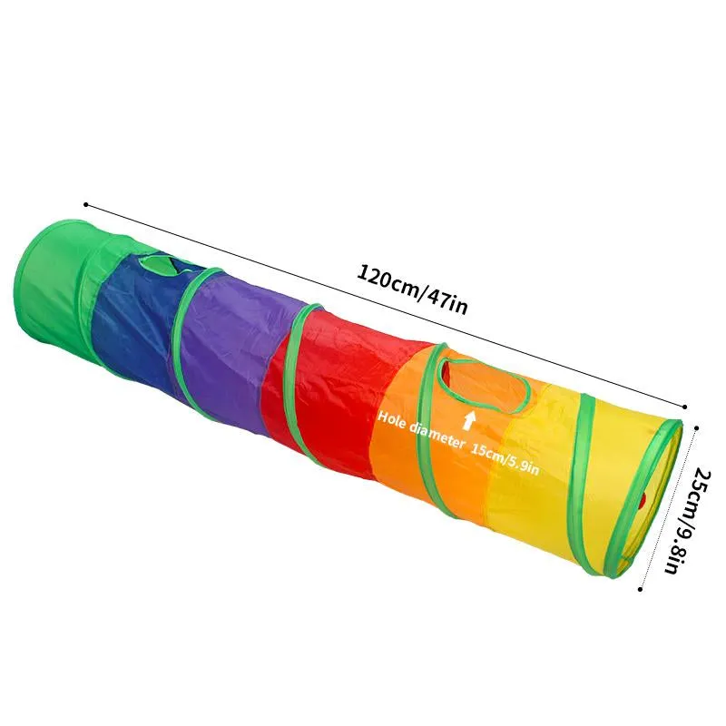 Large Foldable Cat Tunnel - Endless Fun with Your Kitten