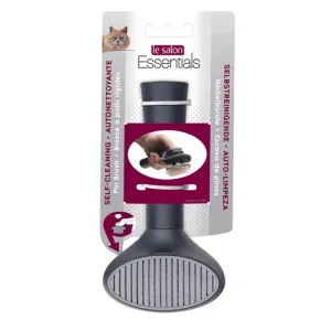 Le Salon Essentials Self-Cleaning Cat Slicker Brush