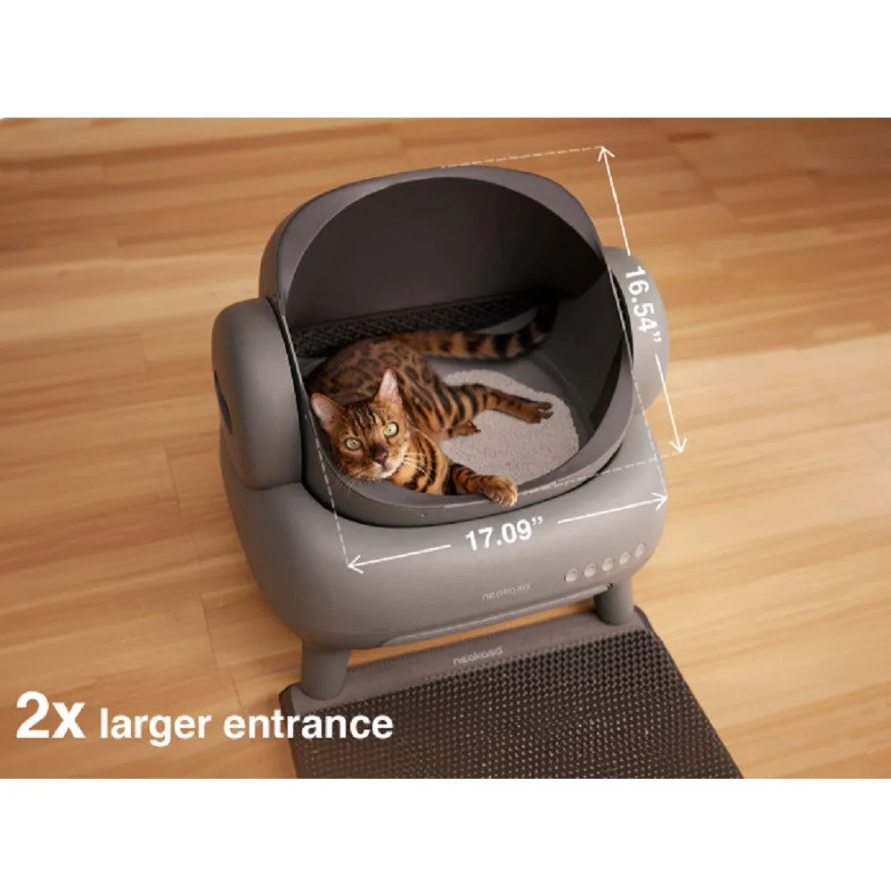 M1 Open-Top Smart Self-Cleaning Cat Litter Box