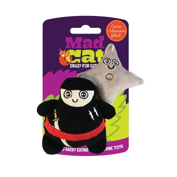 Mad Cat Catnip & Silvervine Plushies