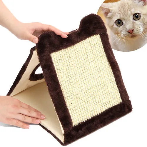 Marukan Triangle Tunnel Cat Scratcher