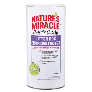 Nature’s Miracle Litter Box Odor Destroyer Powder