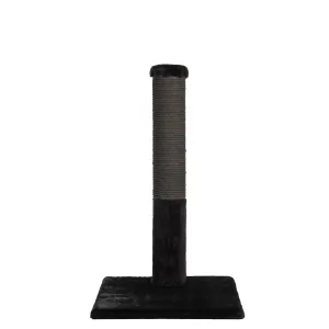 Noba Classic 28" Scratching Post - Black Faux Fur