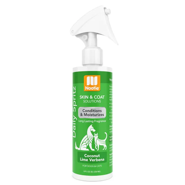 Nootie Daily Spritz Coconut Lime Verbena 8-oz Spray, For Dogs & Cats