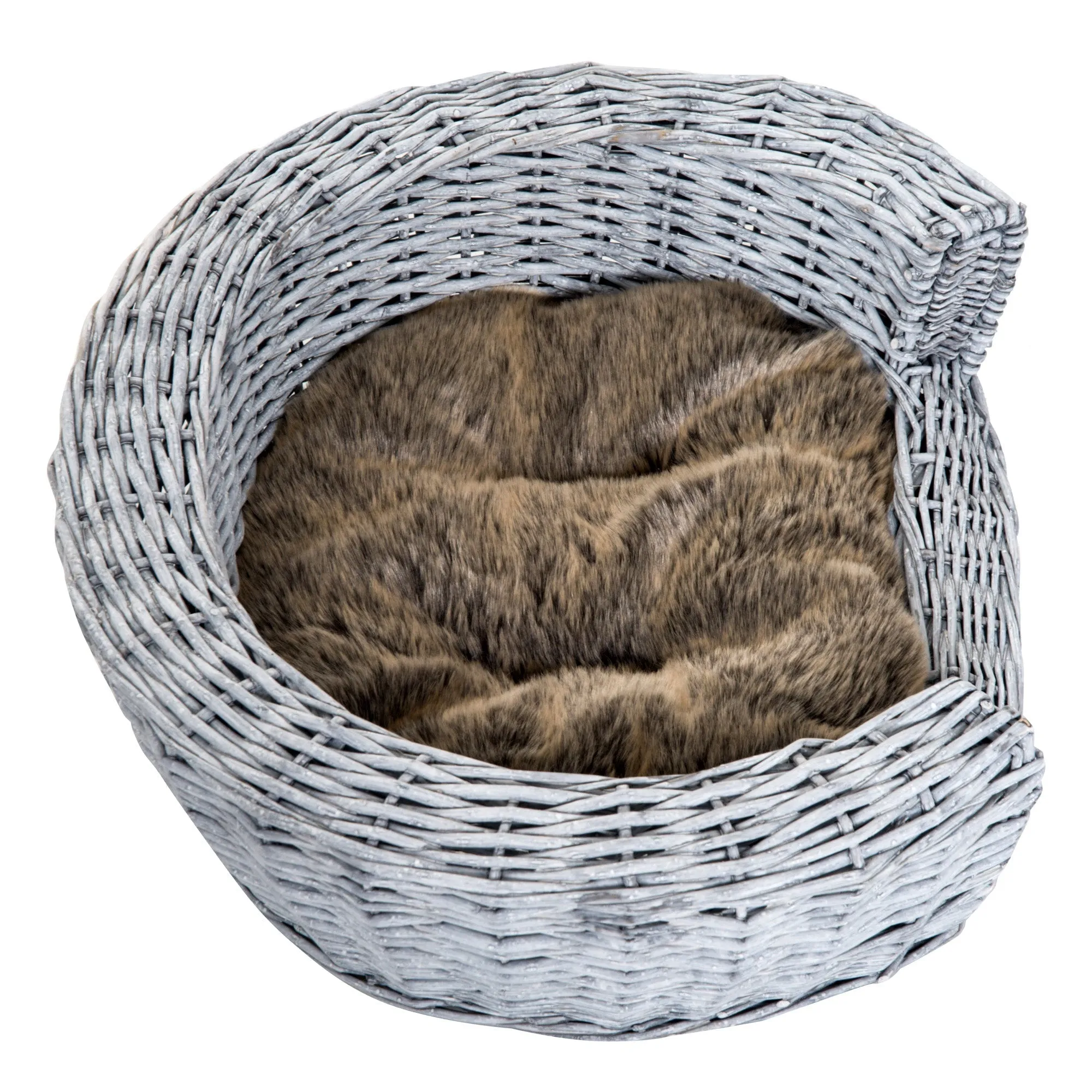 PawHut Pet Basket Sofa Bed