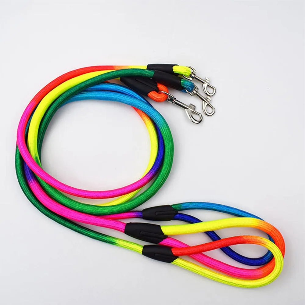 PAWS ASIA Suppliers Custom High Quality Nylon Adjustable Colorful Dog Leash And Harness