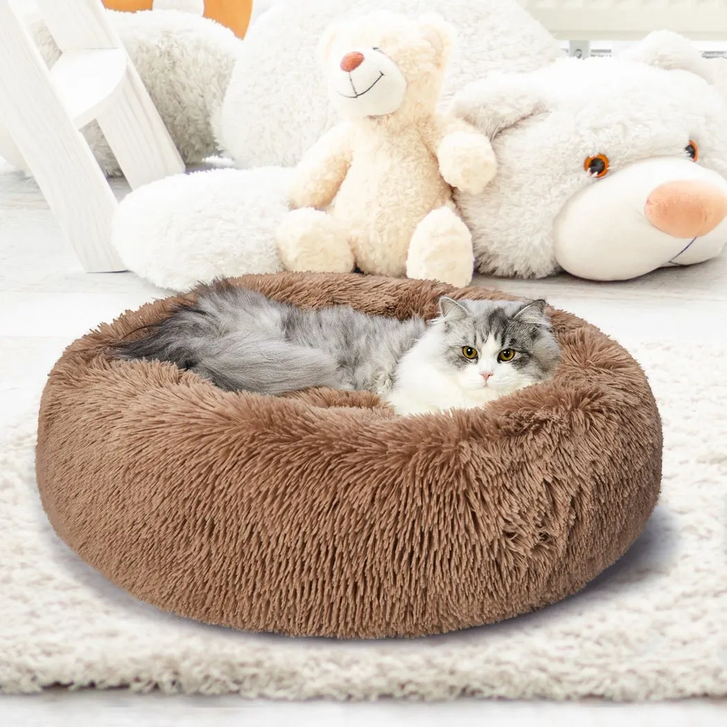 Pet Bed Mattress Dog Beds Bedding Cat Pad Mat Cushion Winter XXL Brown